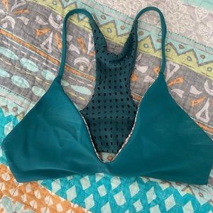 Acacia swimwear mesh back bikini top!